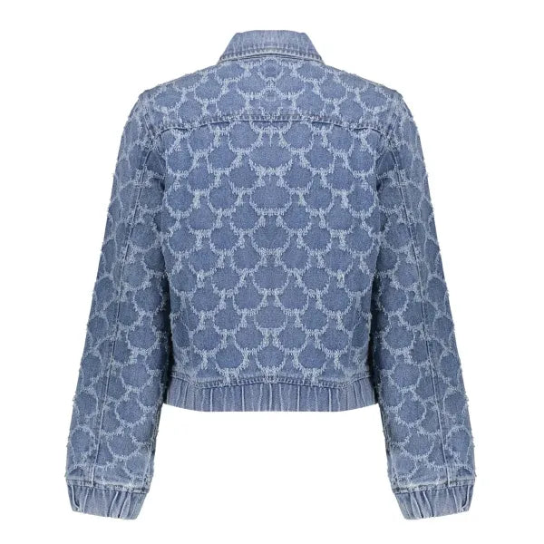 Jeans Jacket Jacquard Circles 115280