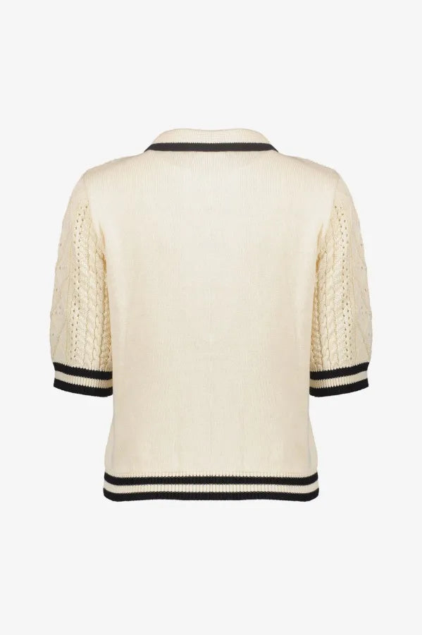 Pullover Polo Ajour 115463