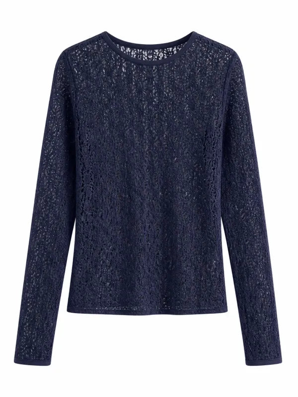 Midnight Lace Top