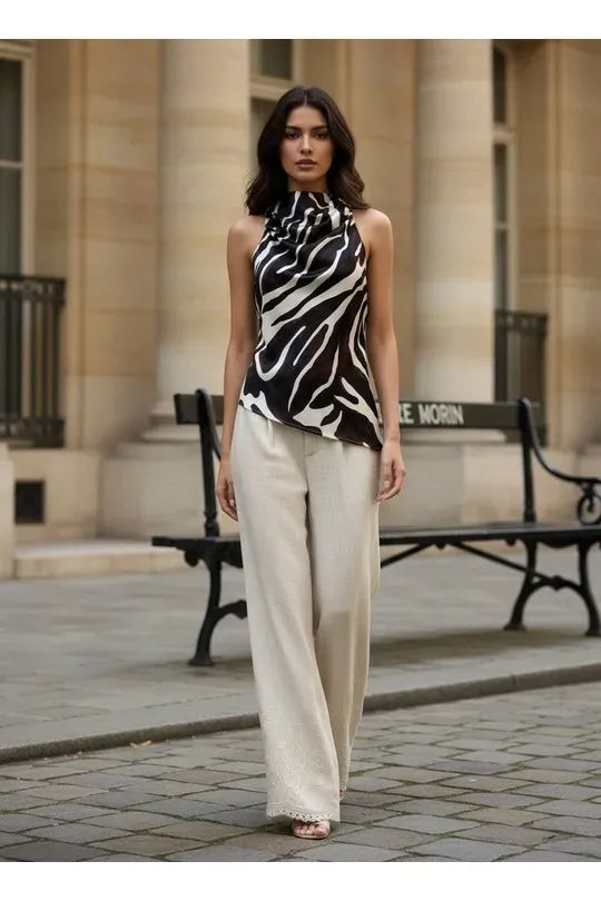 Safari Chic Top