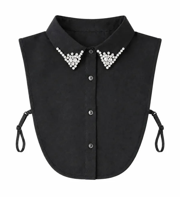 Zwarte Sparkle Kraag