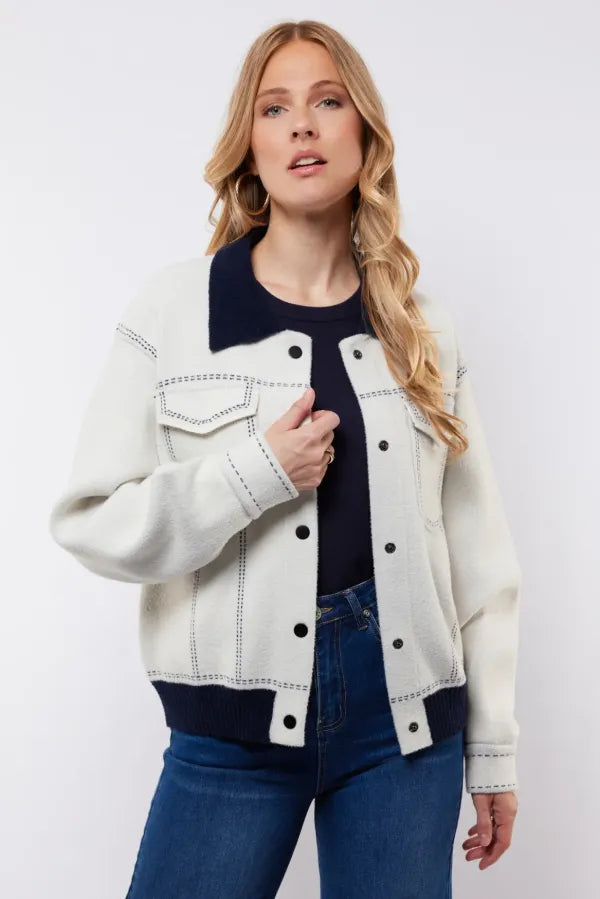 Clemence Knit Jacket