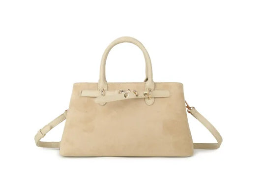 Kunstlederen Suede Handtas 115356
