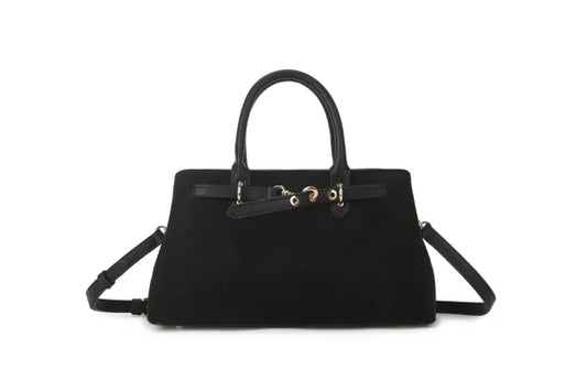 Kunstlederen Suede Handtas 115358