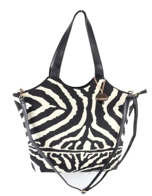 Kunstleer Zebra Tas