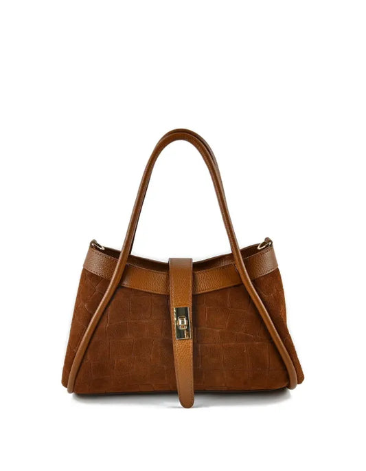 Lederen handtas | Croco