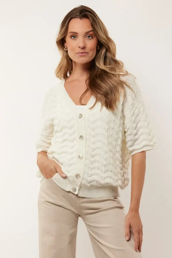Tate Knitting Cardigan