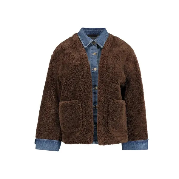 Jacket Denim Teddy
