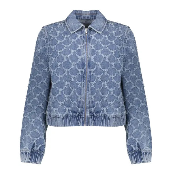 Jeans Jacket Jacquard Circles 115280