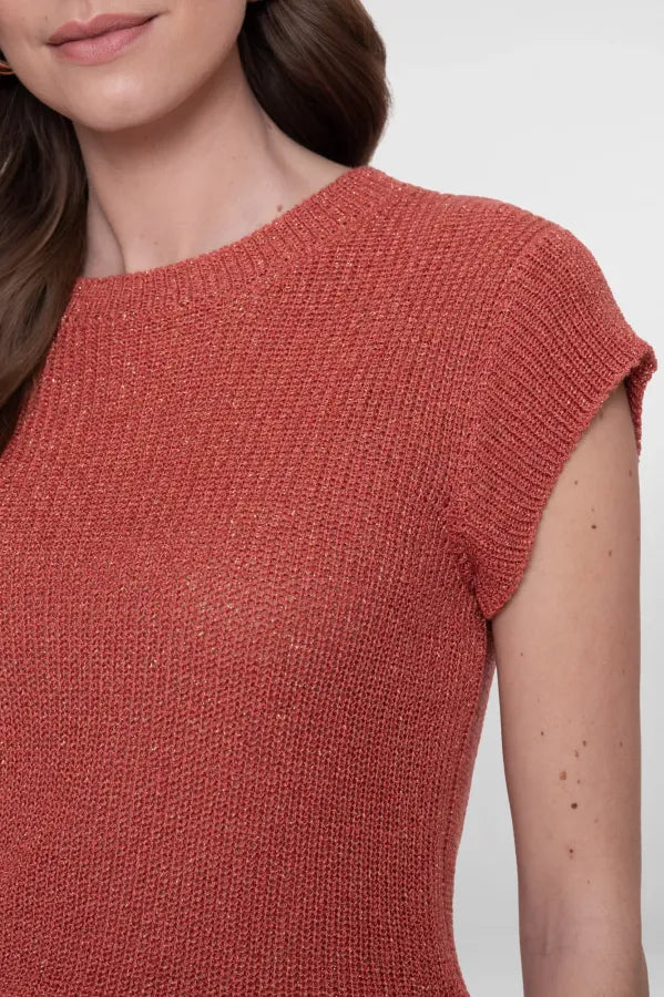 Pullover Lurex Sleeveless 115468