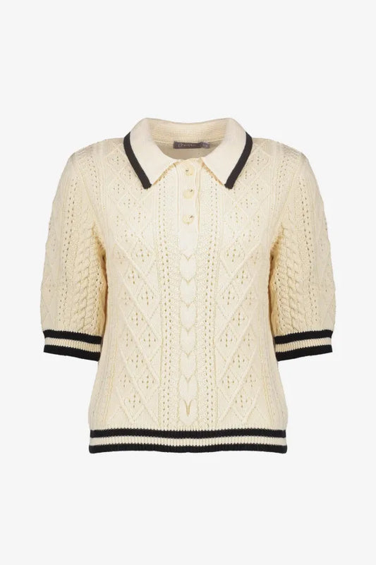 Pullover Polo Ajour 115463