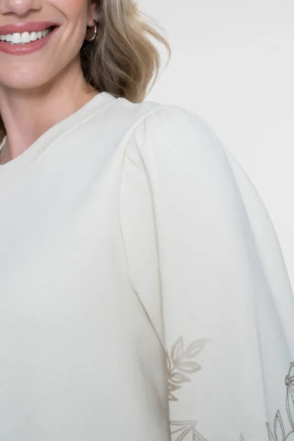 Sweat foil printed sleeves