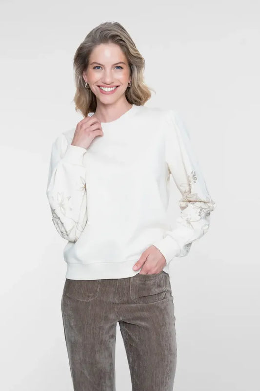 Sweat foil printed sleeves