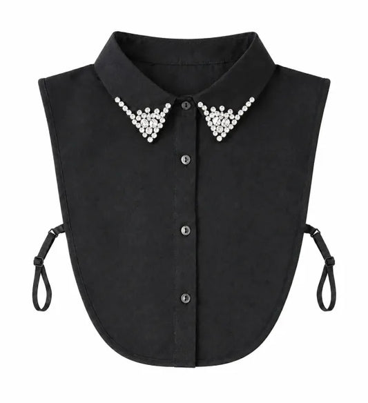 Zwarte Sparkle Kraag
