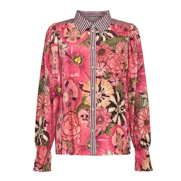 blouse plum -000380