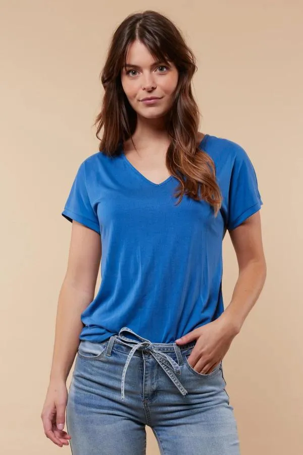 C_S_The_Label_Iske_T_shirt_Cornflower_Blue_2