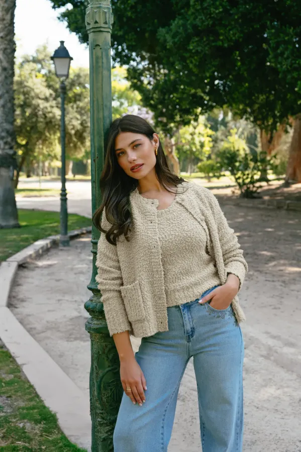 G_maxx_Jaycee_Knit_Gilet_Sand