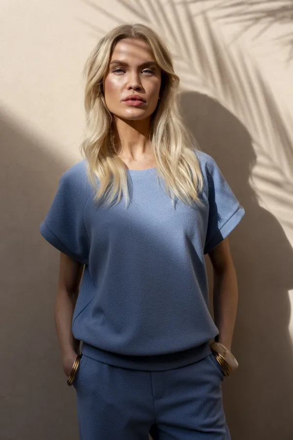Geisha_Comfy_Top_Jeans_Blauw_2