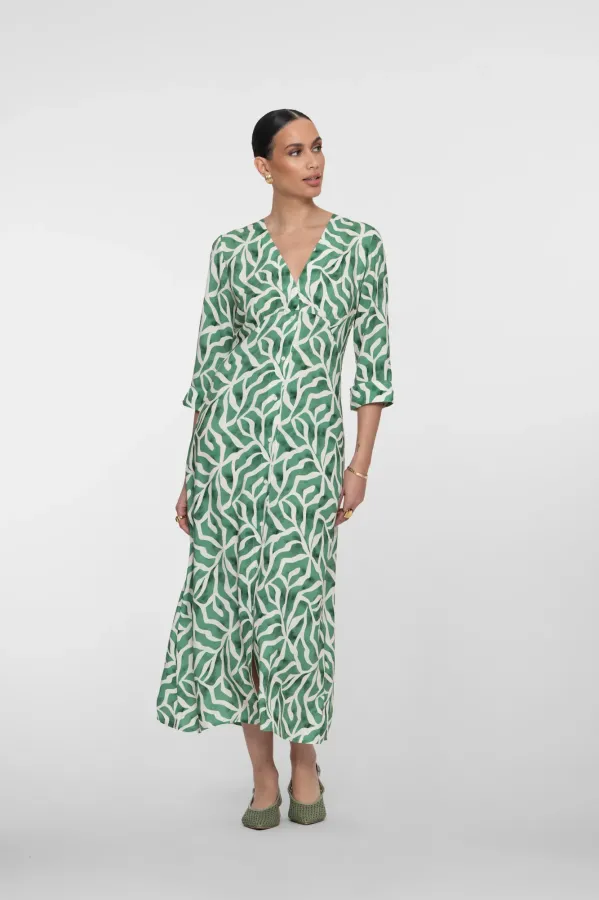 Geisha_Dress_Ecru_Groen_1