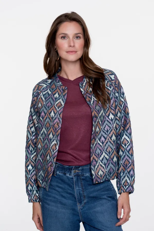 Geisha_Jacket_Print_Donker_Blauw_print