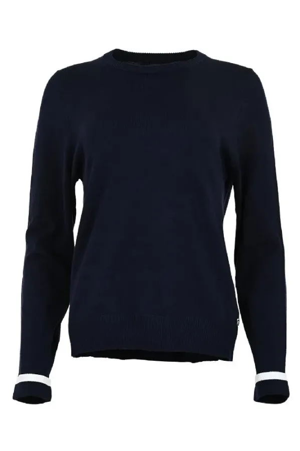 Maicazz_Pravin_Sweater_Navy__wit