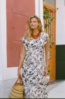 C_S_The_Label_Marsala_Dress_Ecru__Zwart