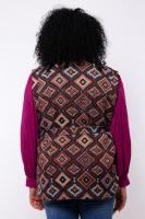 EXXCELLENT_Avella_Gilet_Sand_raspberry_coral_4