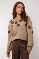 G_maxx_Zaina_Knitting_Sweater_Camel_Brown