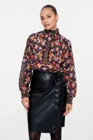 Geisha_Blouse_Flowers_Black_Orange