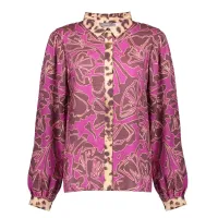 Geisha_Blouse_Mocca_Fuchsia_2