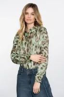 Geisha_Blouse_Print_Green_Brown