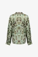 Geisha_Blouse_Print_Green_Brown_3
