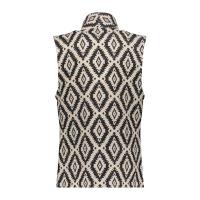 Geisha_Gilet_Jacquard_Black_off_white_1