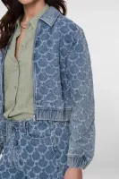 Geisha_Jeans_Jacket_Jacquard_Circles_Denim_mid_blauw_1