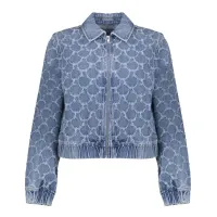Geisha_Jeans_Jacket_Jacquard_Circles_Denim_mid_blauw_3