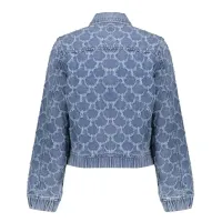 Geisha_Jeans_Jacket_Jacquard_Circles_Denim_mid_blauw_6
