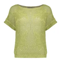 Geisha_Pullover_Crochet_Lurex_Flower_Green_1