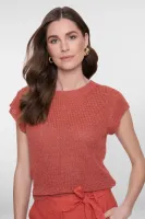 Geisha_Pullover_Lurex_Sleeveless_Stone_Red_Gold_1