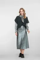 Geisha_Skirt_Long_Microleather_Grey