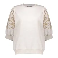Geisha_Sweater_Short_Sleeve_Embroidery_Melange