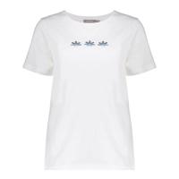 Geisha_T_Shirt_Foil_Flowers_Offwhite_Blue_1