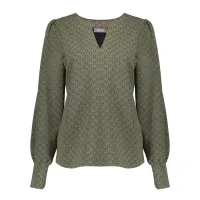 Geisha_Top_Print_Green_Black