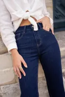 Nektar_Nektar_Highwaist_Fitted_Straight_Donker_Blauw_2