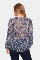 SAINT_TROPEZ_ChanteSZ_Blouse_Black_Zebra_Leaves_5