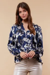 C_S_The_Label_Annalia_top_Offwhite_PU_Donkerblauw_4