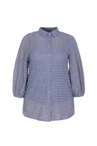 EXXCELLENT_Babette_blouse_Staalblauw