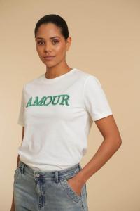 Geihsa__T_shirt___amour___Off_white_green