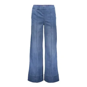 Geisha_Jeans_Wide_Elastic_Waist_Licht_jeansblauw