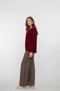 Geisha_Pants_Tweed_Tape_Bruin_1