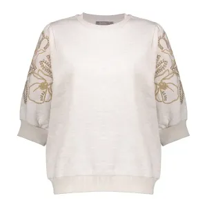 Geisha_Sweater_Short_Sleeve_Embroidery_Melange